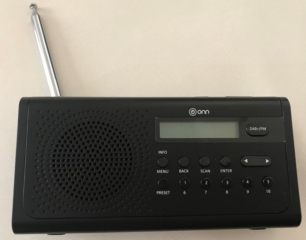 ONN DB482 Mini Portable DAB+/FM Digital Radio (Black) B+ eBay